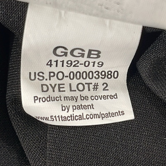 5.11 TACTICAL HELIOS SHORT SLEEVE POLO BLACK SIZE MEDIUM - Picture 9 of 11